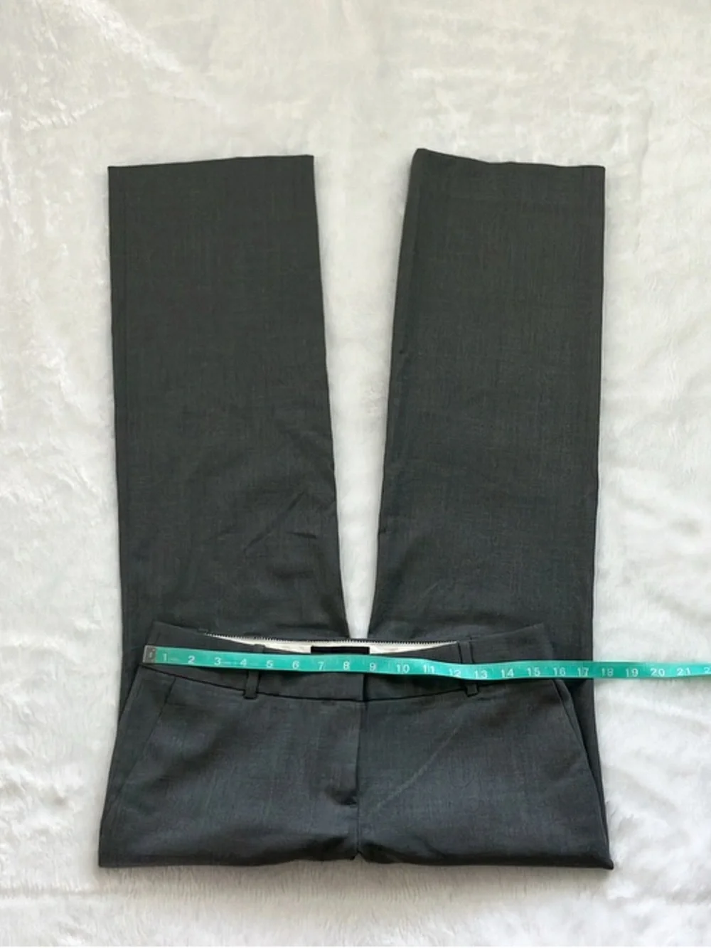 Like New J. Crew 1035 Super 120s Gray Pants, Size 6P
